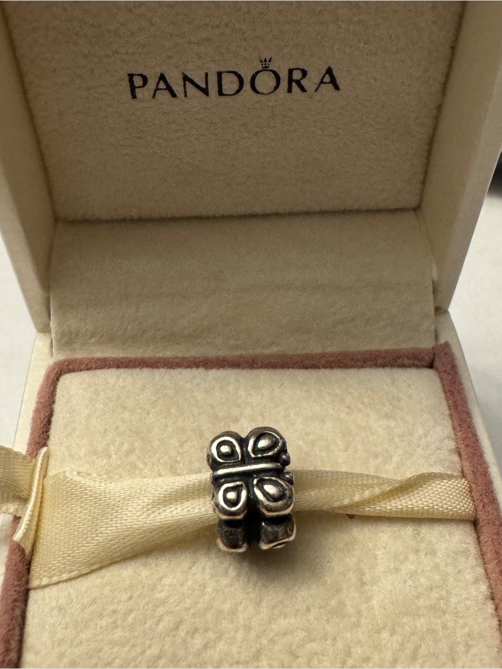 Pandora Sterling Silver butterfly Charm - Silver